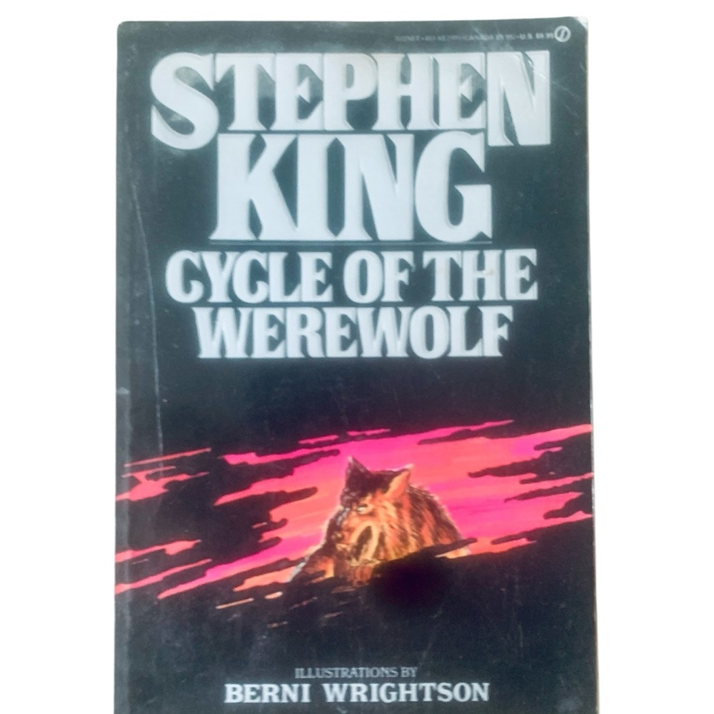 Cycle of the Werewolf Book by Stephen King, 1985, First Edition